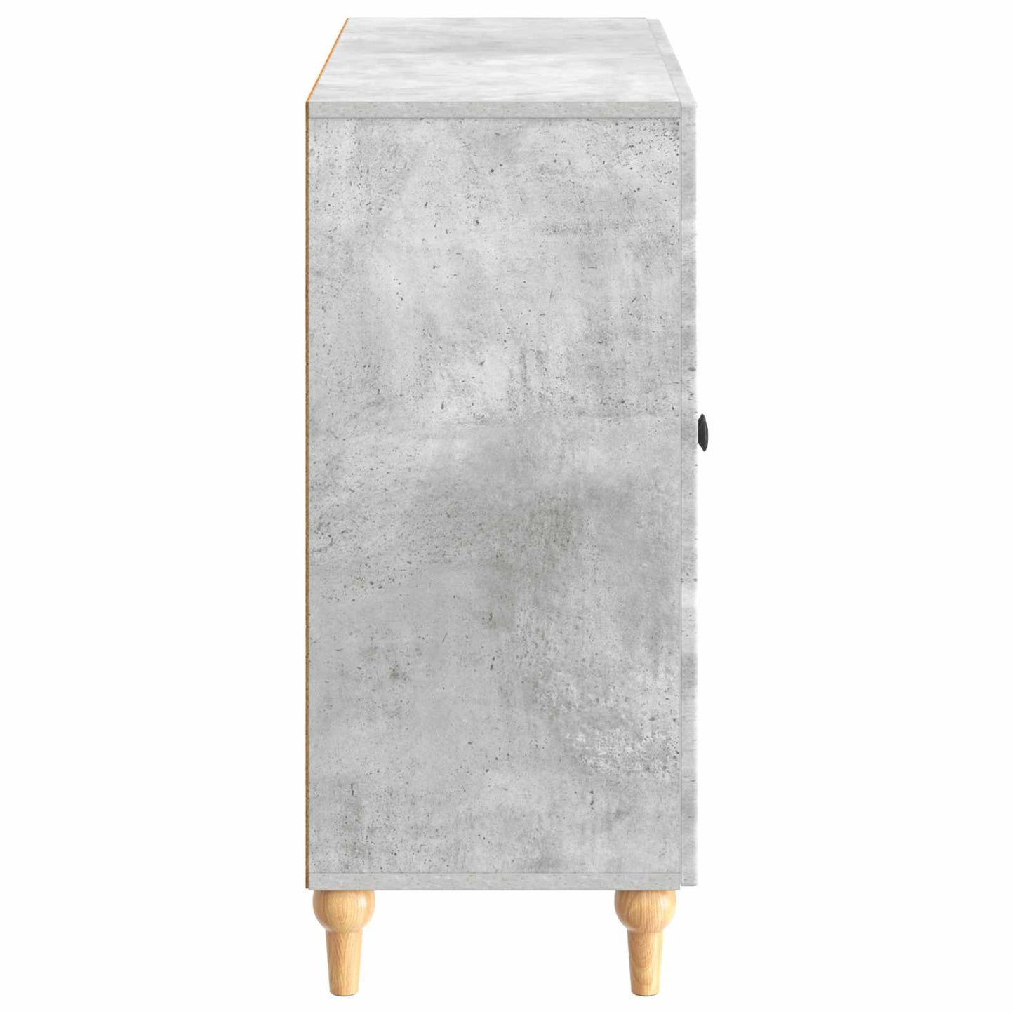 vidaXL Πλαϊνό γραφείο Γκρι Σκυροδέματος 89 x 34,5 x 80 εκ