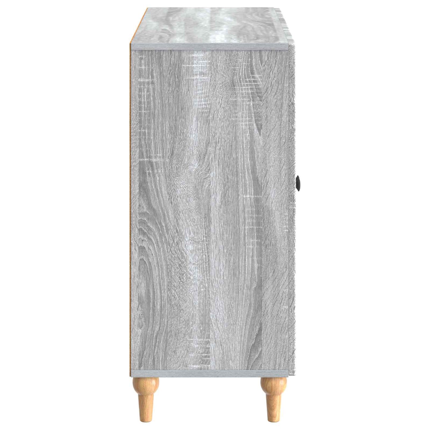 vidaXL Πλαϊνό γραφείο Γκρι Sonoma 89 x 34,5 x 80 εκ Επεξεργασμένο Ξύλο