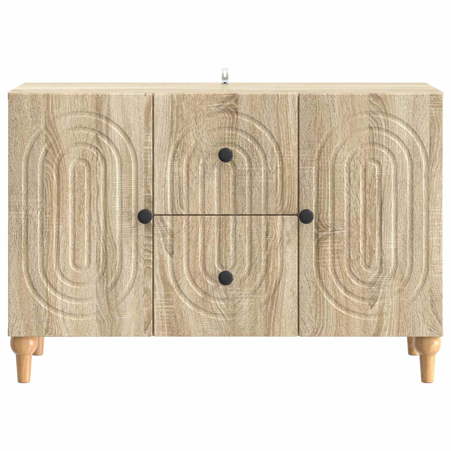 vidaXL Ντουλάπι TV Sonoma Δρυς 89 x 34,5 x 60 εκ. Επεξεργασμένο Ξύλο