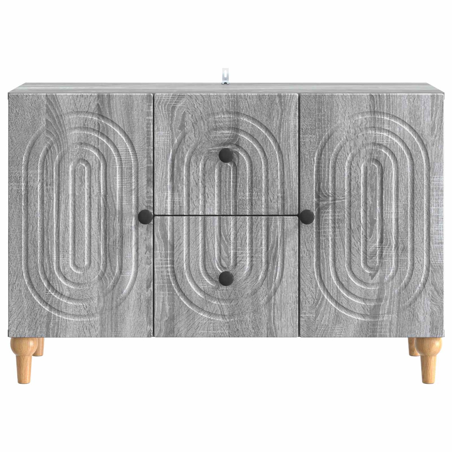 vidaXL Ντουλάπι TV Γκρι Sonoma 89 x 34,5 x 60 εκ. Επεξεργασμένο Ξύλο