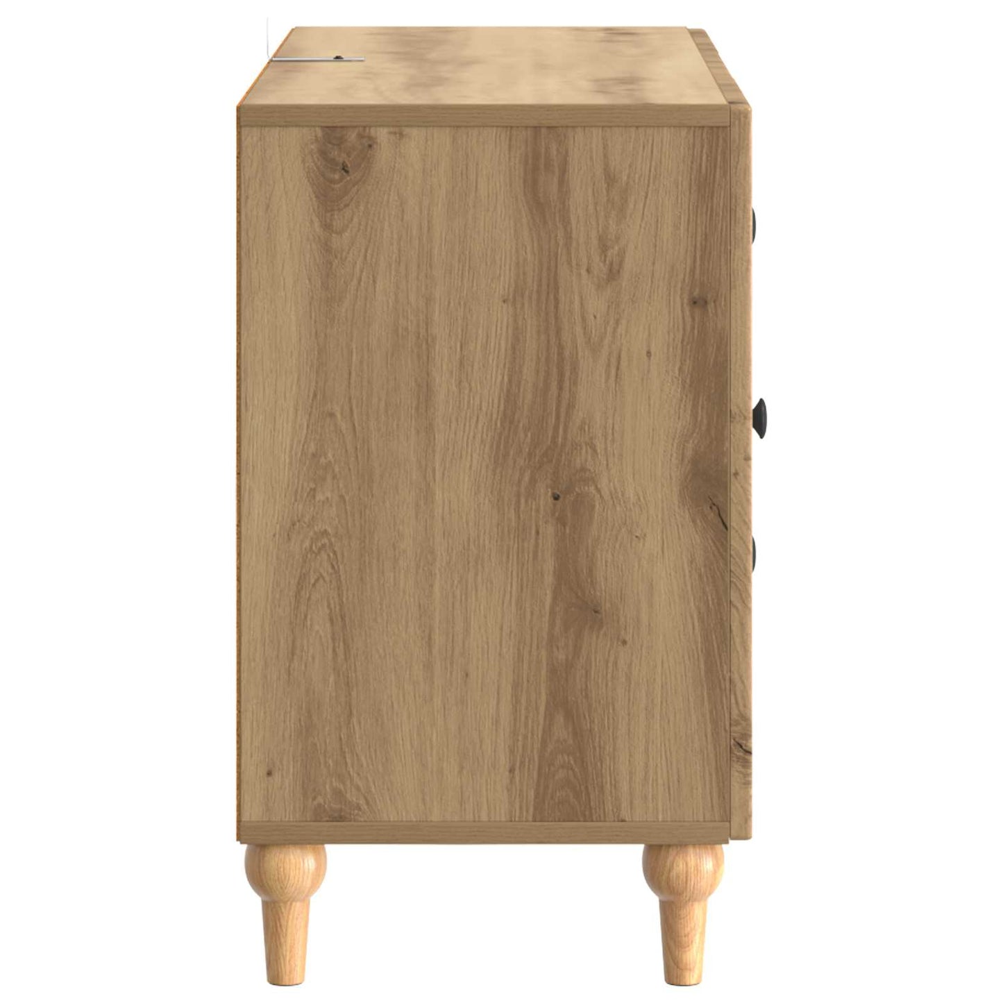 vidaXL Ντουλάπι TV Artisan Δρυς 89 x 34,5 x 60 εκ. Επεξεργασμένο Ξύλο
