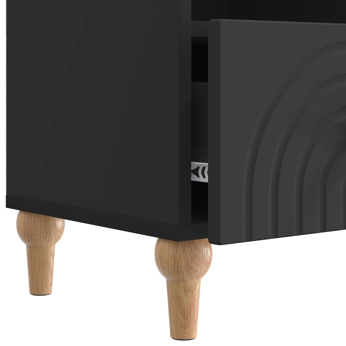 vidaXL Ντουλάπι TV Μαύρο 102 x 34,5 x 50 εκ.