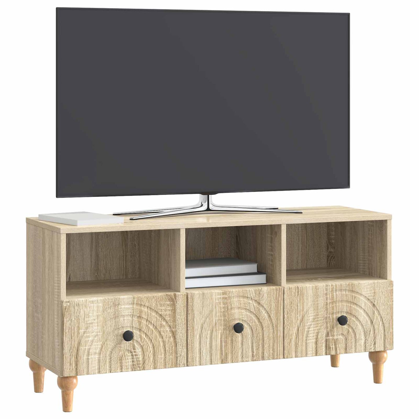 vidaXL Ντουλάπι TV Δρύς Sonoma 102 x 34,5 x 50 εκ.