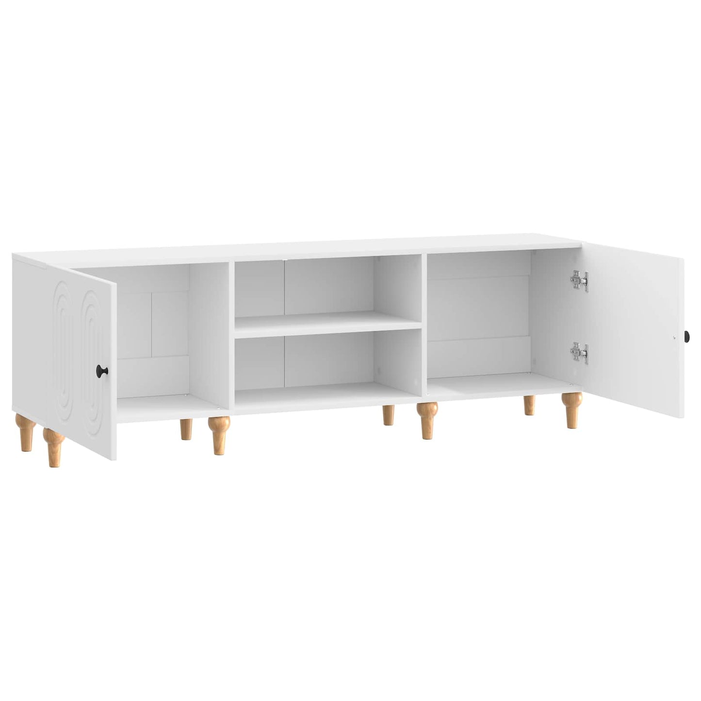 vidaXL Ντουλάπι TV Γυαλιστερό Λευκό 150 x 31 x 50 εκ.
