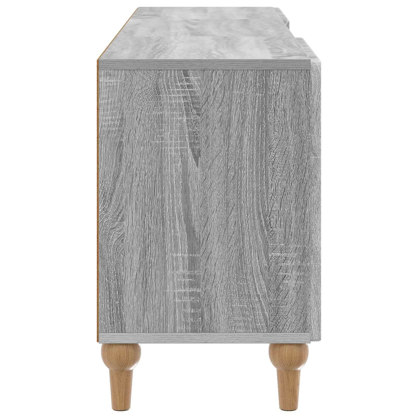 vidaXL Ντουλάπι TV Γκρι Sonoma 150 x 31 x 50 εκ. Επεξεργασμένο Ξύλο