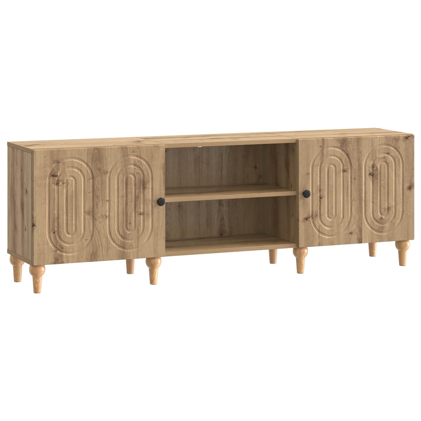 vidaXL Ντουλάπι TV Artisan Δρυς 150 x 31 x 50 εκ. Επεξεργασμένο Ξύλο