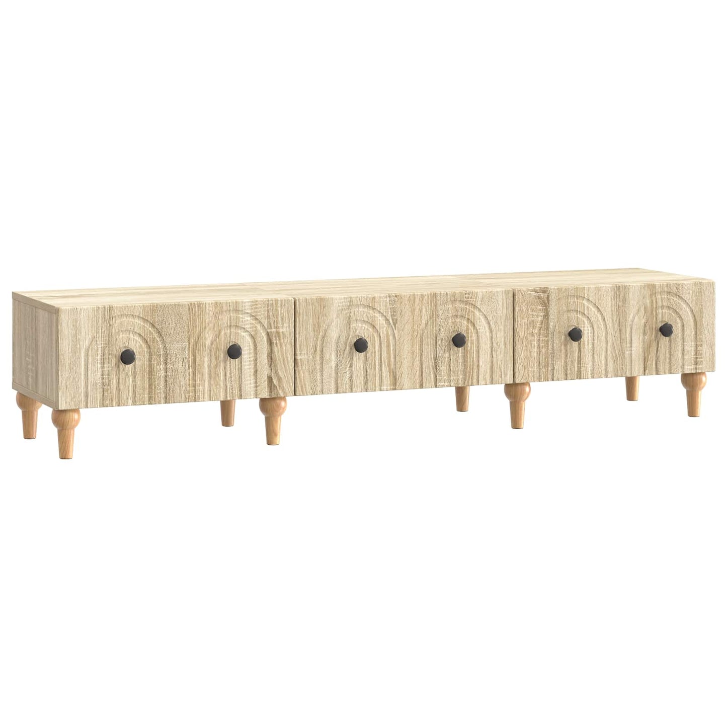 vidaXL Ντουλάπι TV Sonoma Δρυς 147 x 34,5 x 30 εκ Επεξεργασμένο Ξύλο