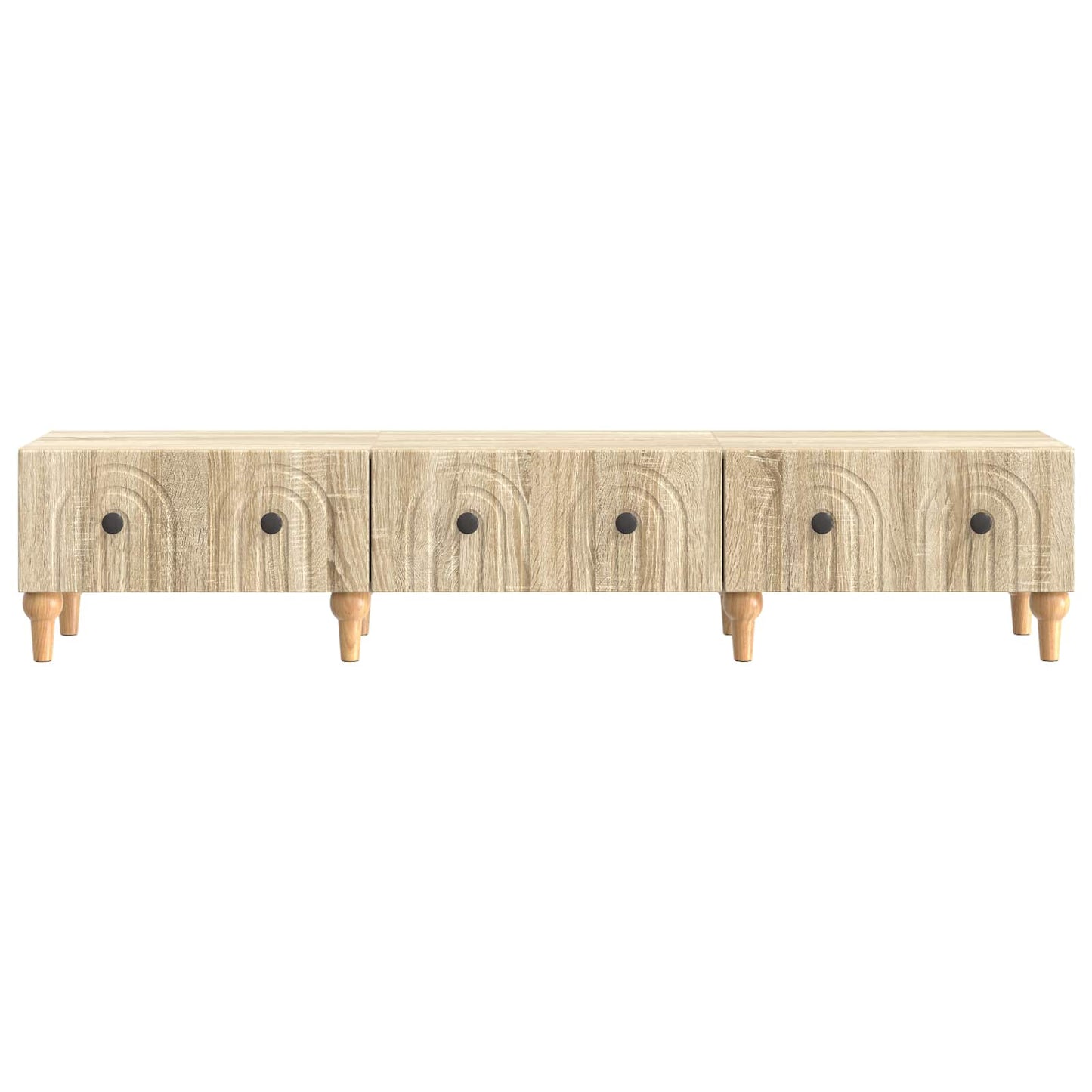 vidaXL Ντουλάπι TV Sonoma Δρυς 147 x 34,5 x 30 εκ Επεξεργασμένο Ξύλο