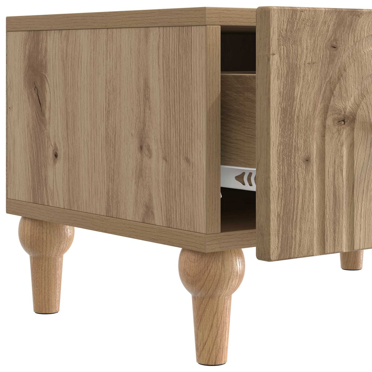 vidaXL Ντουλάπι TV Artisan Δρυς 147 x 34,5 x 30 εκ Επεξεργασμένο Ξύλο