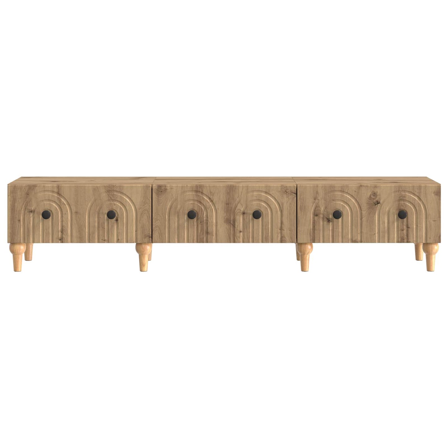vidaXL Ντουλάπι TV Artisan Δρυς 147 x 34,5 x 30 εκ Επεξεργασμένο Ξύλο