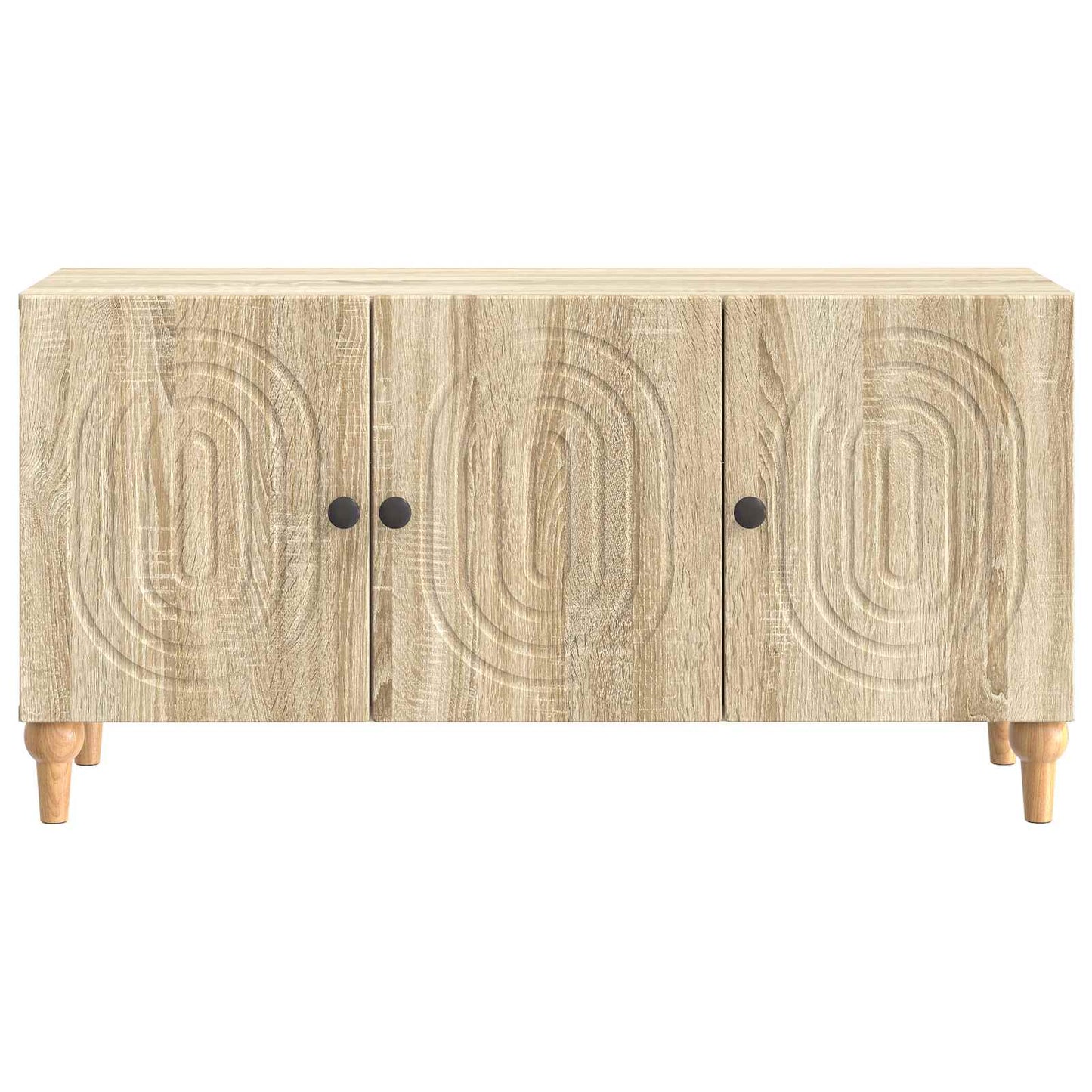 vidaXL Ντουλάπι TV Sonoma Δρυς 99 x 34,5 x 50 εκ. Επεξεργασμένο Ξύλο