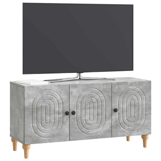 vidaXL Ντουλάπι TV Γκρι Σκυροδέματος 99 x 34,5 x 50 εκ.