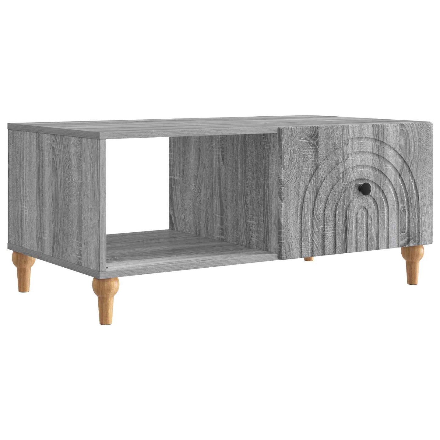 vidaXL Τραπεζάκι σαλονιού Γκρι Sonoma 90 x 50 x 40 cm