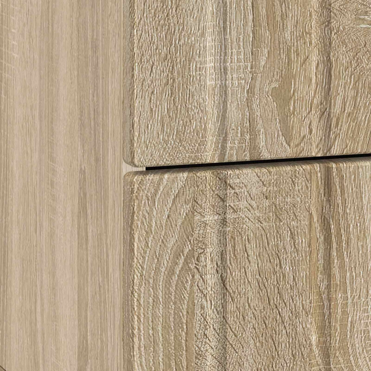 vidaXL Κομοδίνο Sonoma Δρυς 43 x 34,5 x 49,5 εκ Επεξεργασμένο Ξύλο
