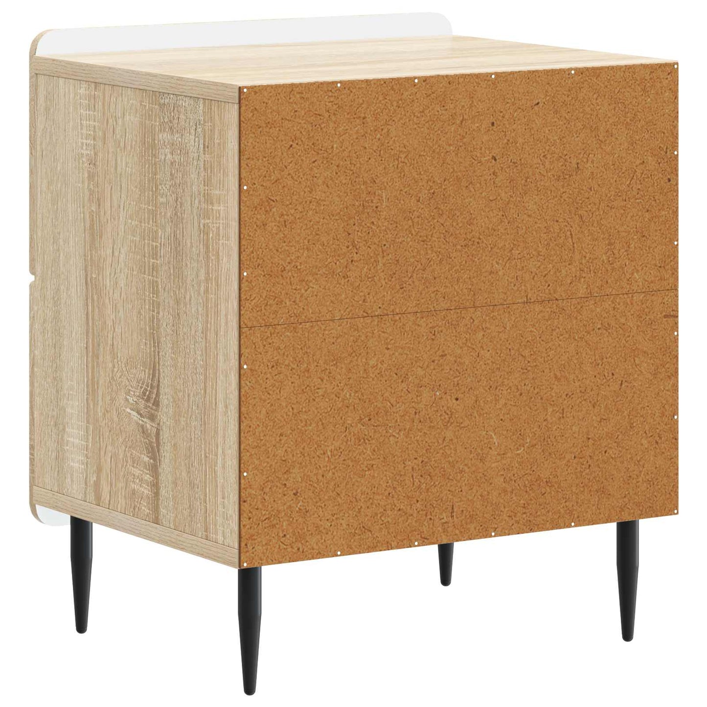 vidaXL Κομοδίνο Sonoma Δρυς 43 x 34,5 x 49,5 εκ Επεξεργασμένο Ξύλο