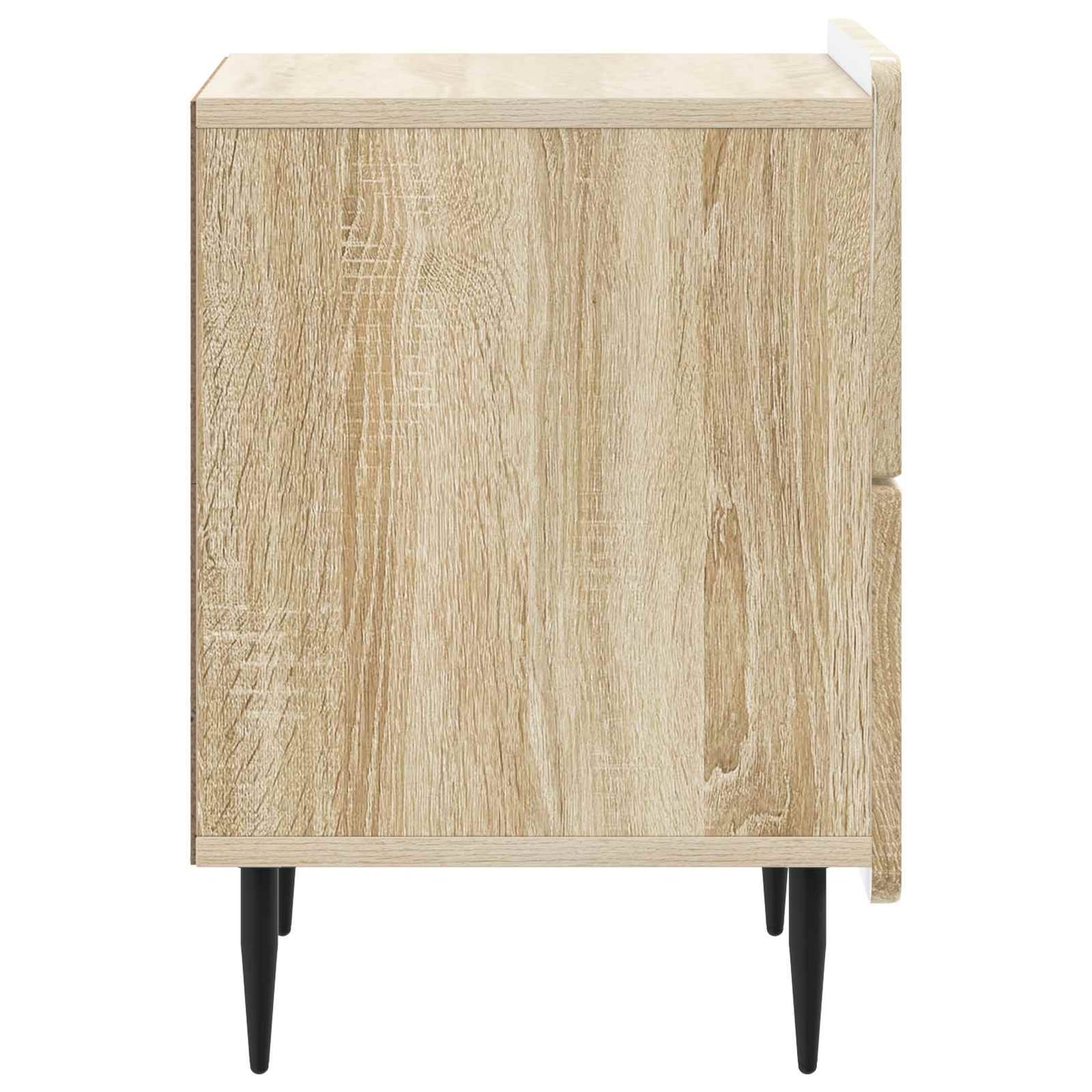 vidaXL Κομοδίνο Sonoma Δρυς 43 x 34,5 x 49,5 εκ Επεξεργασμένο Ξύλο