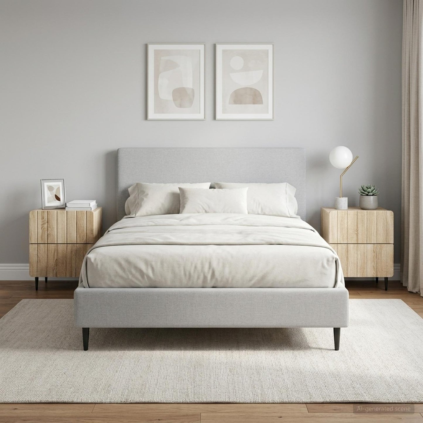 vidaXL Κομοδίνο 2 τμχ. Sonoma Δρυς 43 x 34,5 x 49,5 εκ