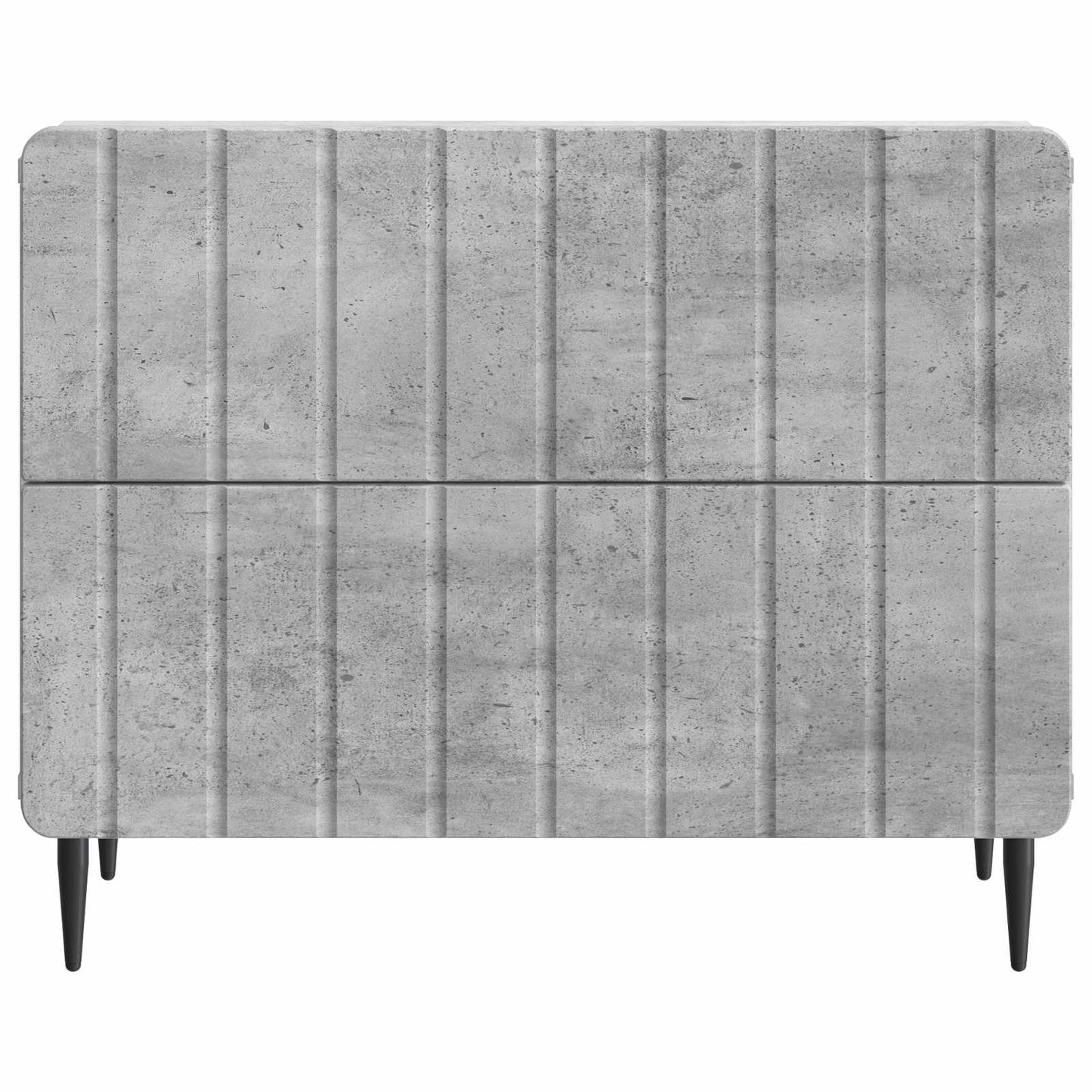 vidaXL Κομοδίνο με συρτάρι Γκρι Σκυροδέματος 62 x 34,5 x 49,5 εκ.