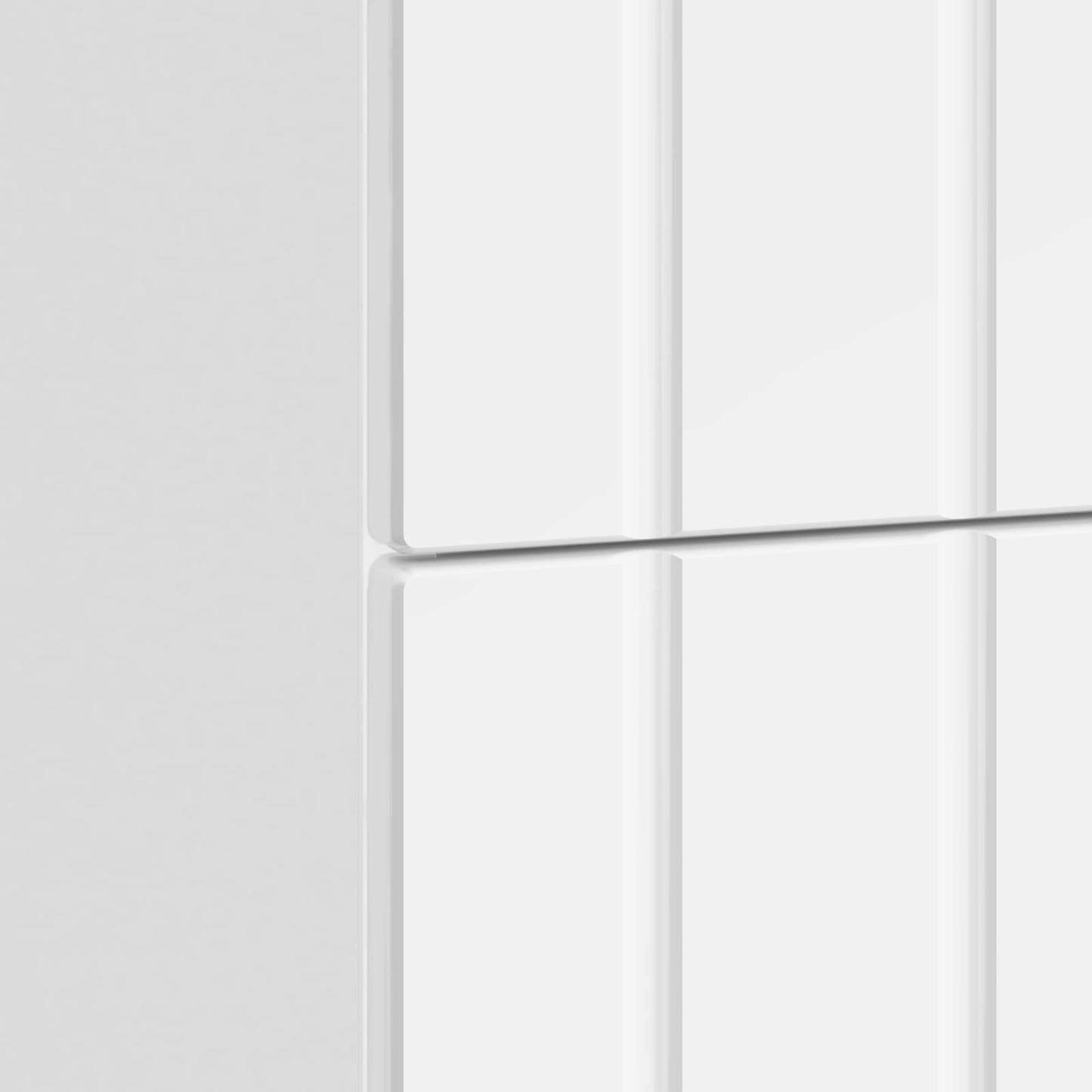 vidaXL Κομοδίνο με συρτάρι Γυαλιστερό Λευκό 62 x 34,5 x 49,5 εκ.