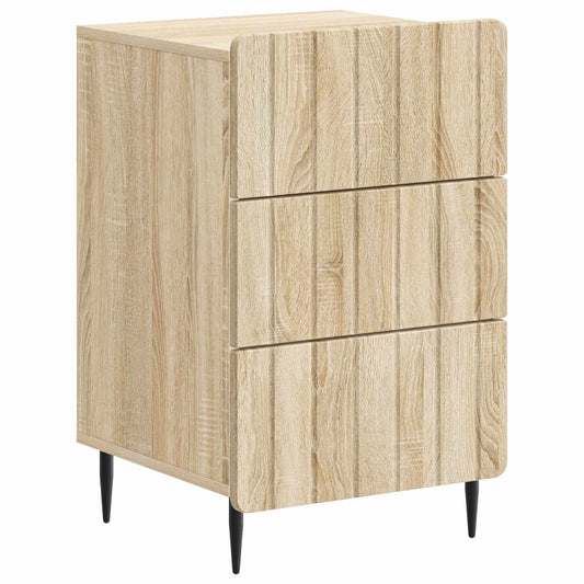 vidaXL Κομοδίνο Sonoma Δρυς 43x 41 x 68 εκ Επεξεργασμένο Ξύλο