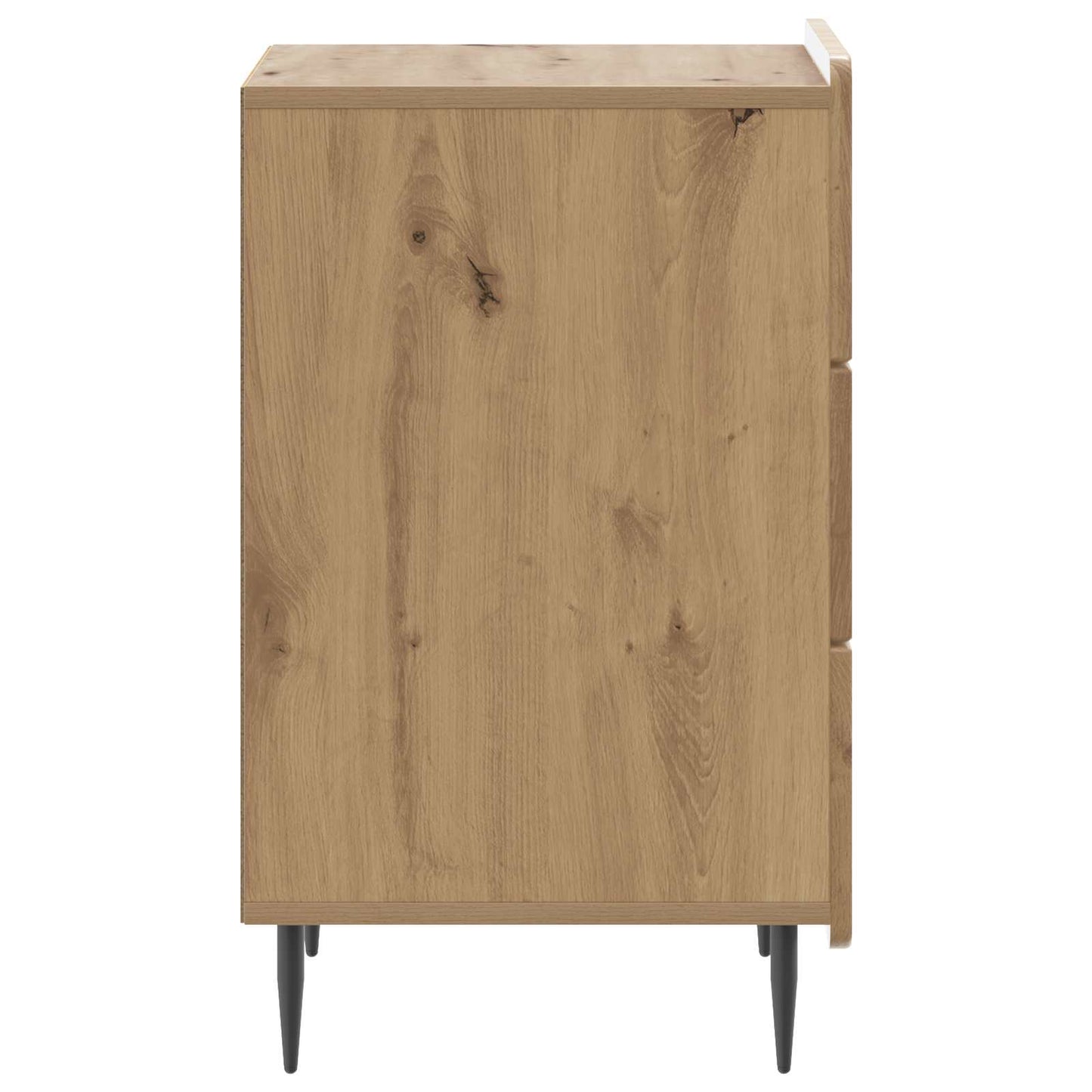 vidaXL Κομοδίνο Artisan Δρυς 43x 41 x 68 εκ Επεξεργασμένο Ξύλο