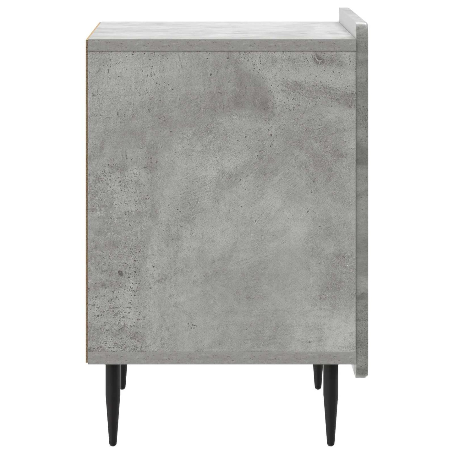 vidaXL Κομοδίνο 2 τμχ. Γκρι Σκυροδέματος 43 x 34,5 x 52 εκ