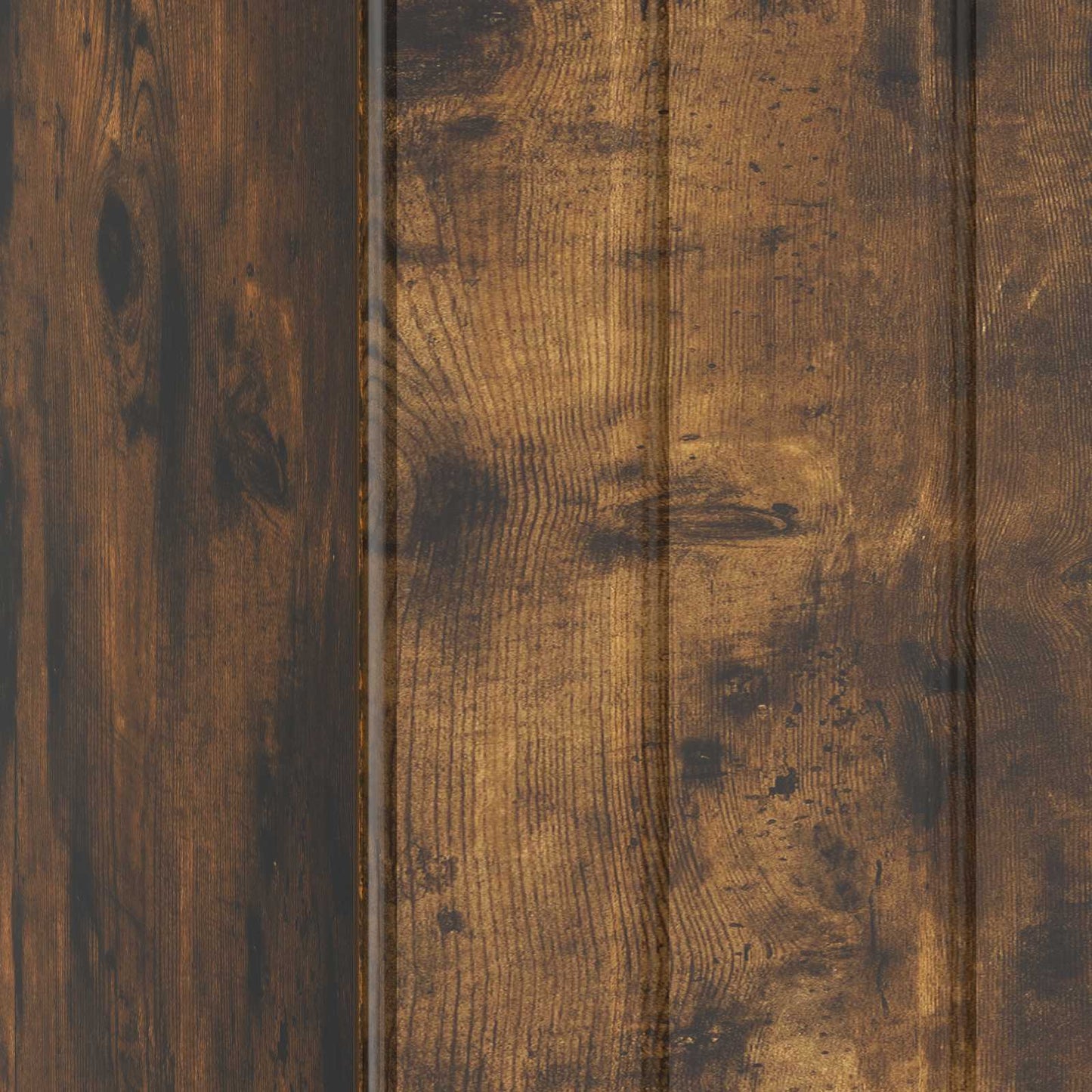 vidaXL Κομοδίνο 2 τμχ. Καπνισμένο Ξύλο Δρυός 43 x 34,5 x 52 εκ