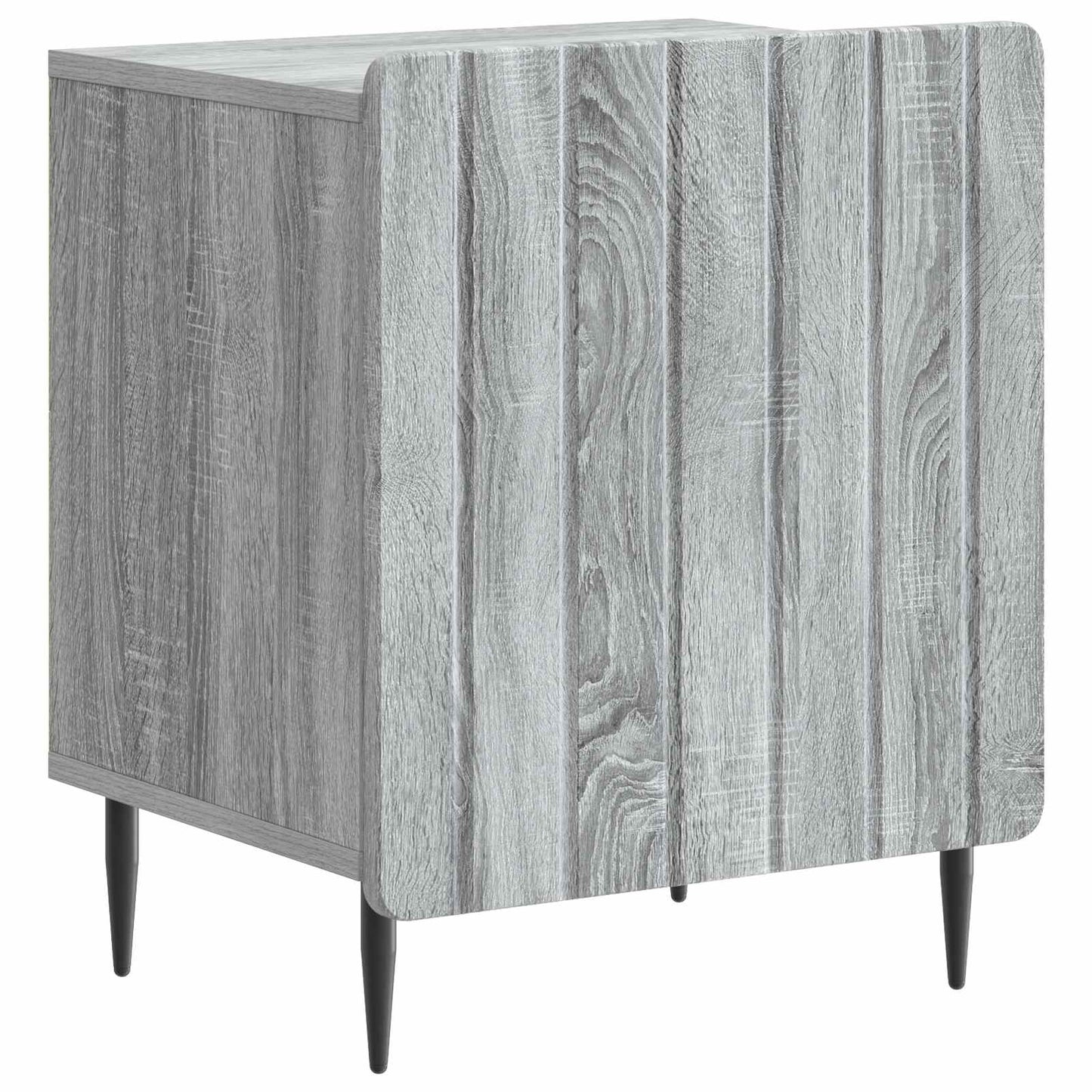 vidaXL Κομοδίνο 2 τμχ. Γκρι Sonoma 43 x 34,5 x 52 εκ