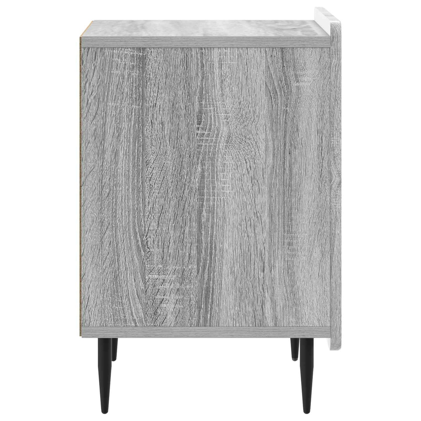 vidaXL Κομοδίνο 2 τμχ. Γκρι Sonoma 43 x 34,5 x 52 εκ