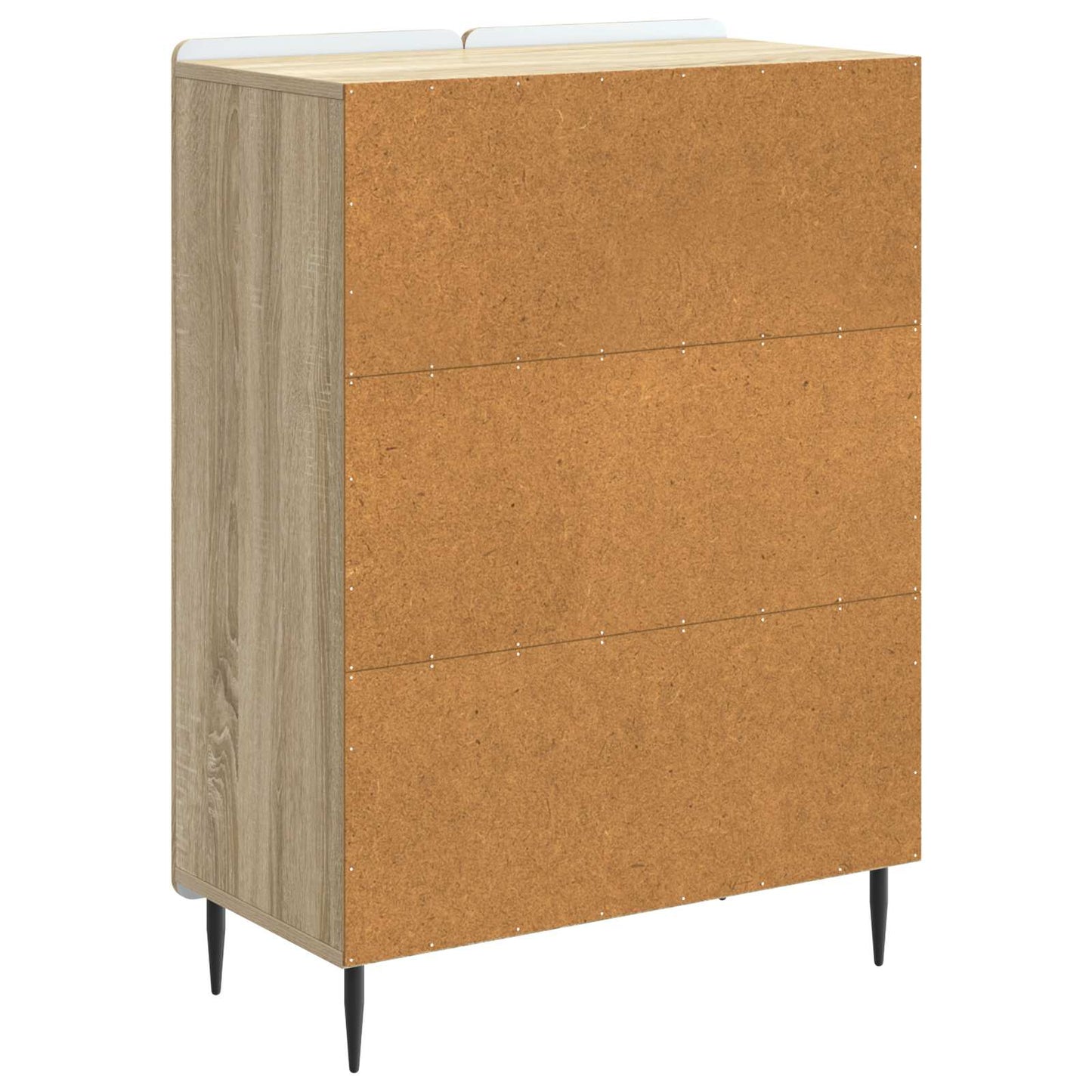 vidaXL Πλαϊνό γραφείο Sonoma Δρυς 66 x 34,5 x 92 εκ.