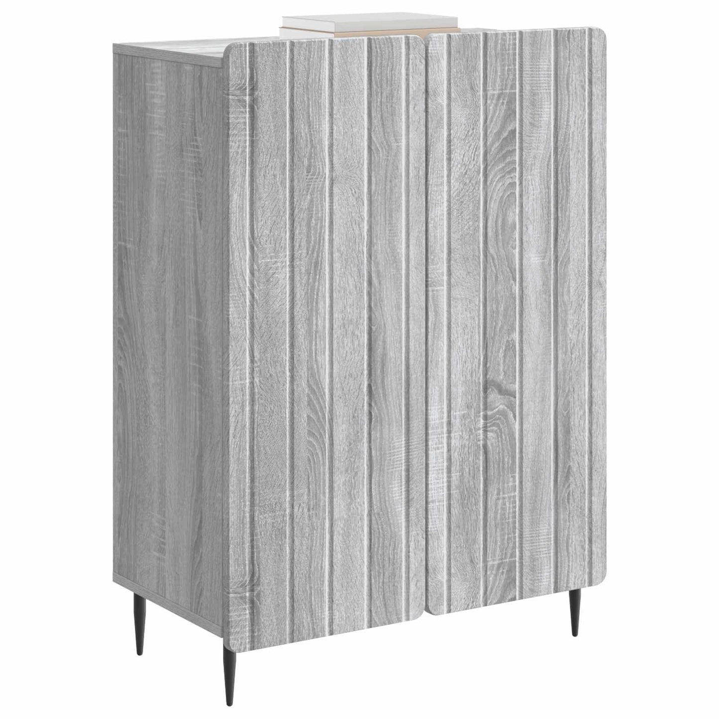 vidaXL Πλαϊνό γραφείο Γκρι Sonoma 66 x 34,5 x 92 εκ.
