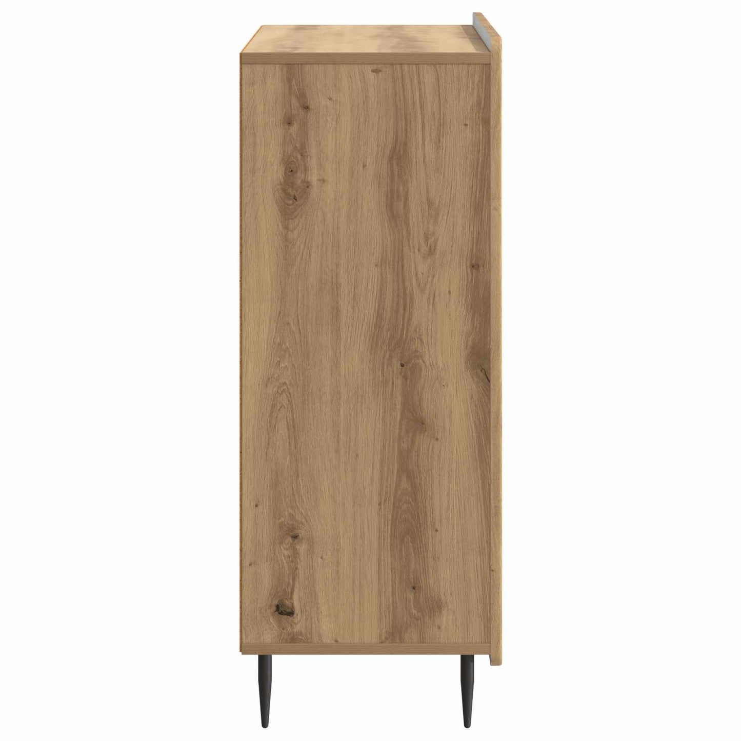 vidaXL Πλαϊνό γραφείο Artisan Δρυς 66 x 34,5 x 92 εκ.