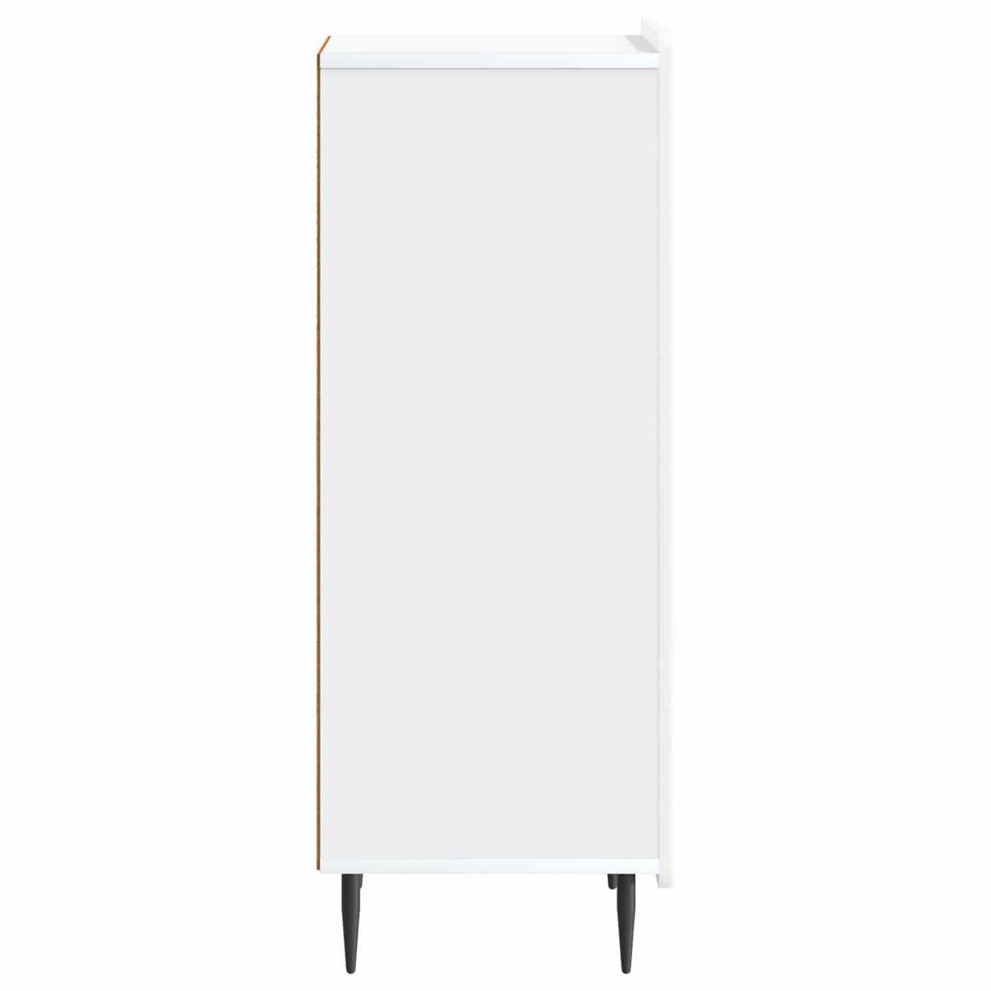 vidaXL Πλαϊνό γραφείο Λευκό 34,5 x 33 x 92 εκ. Επεξεργασμένο Ξύλο