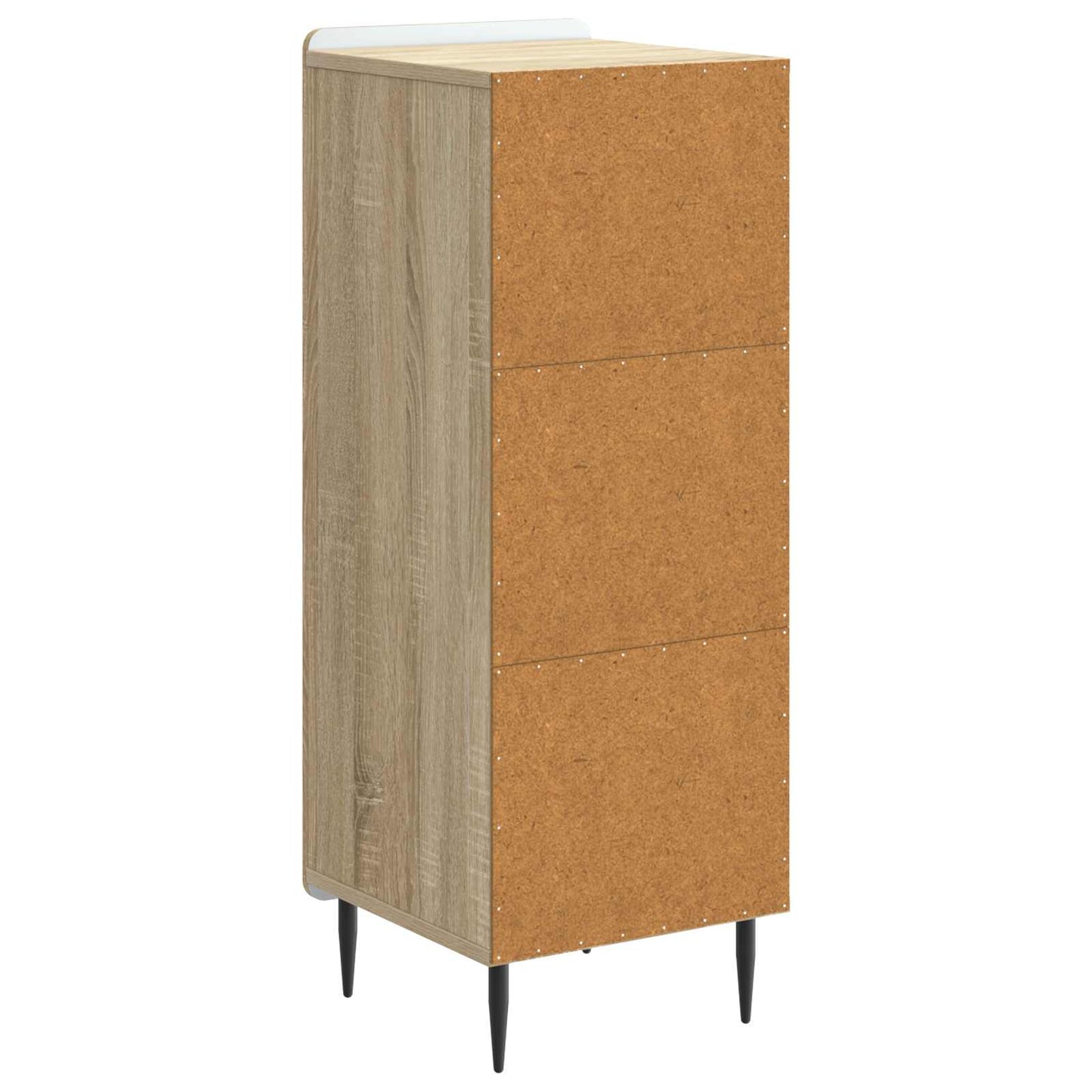 vidaXL Πλαϊνό γραφείο Sonoma Δρυς 34,5 x 33 x 92 εκ.