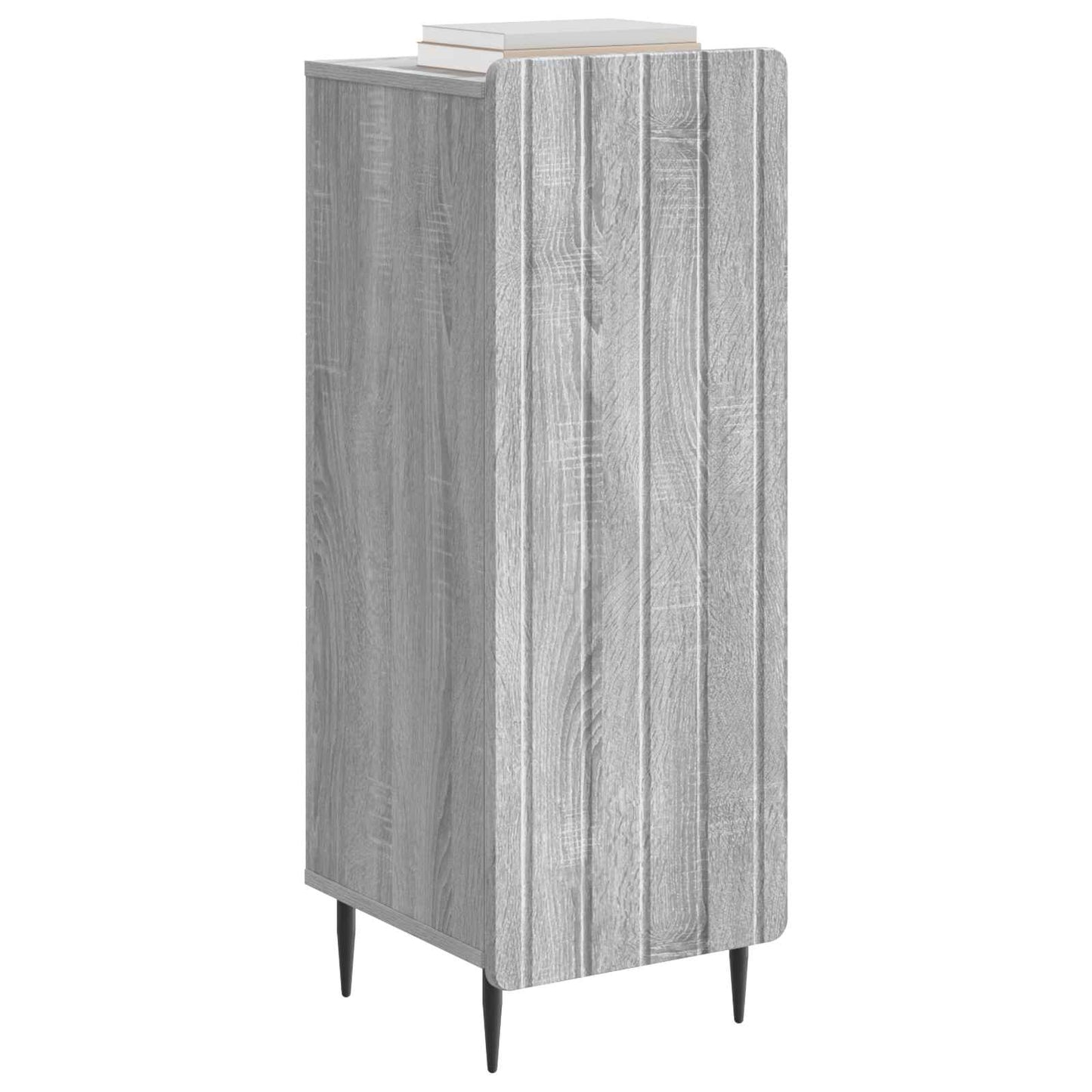 vidaXL Πλαϊνό γραφείο Γκρι Sonoma 34,5 x 33 x 92 εκ.