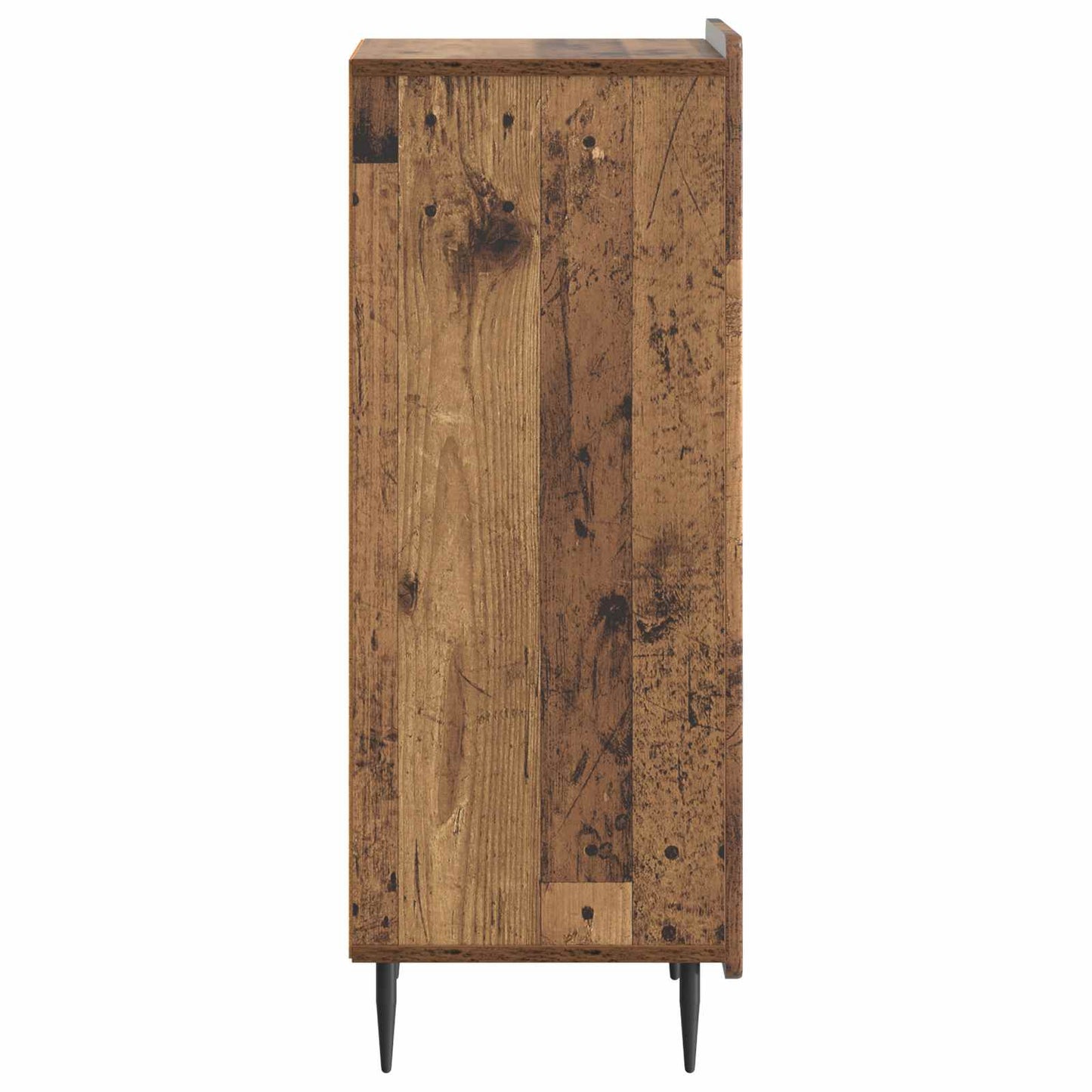 vidaXL Πλαϊνό γραφείο Παλαιωμένο ξύλο 34,5 x 33 x 92 εκ.