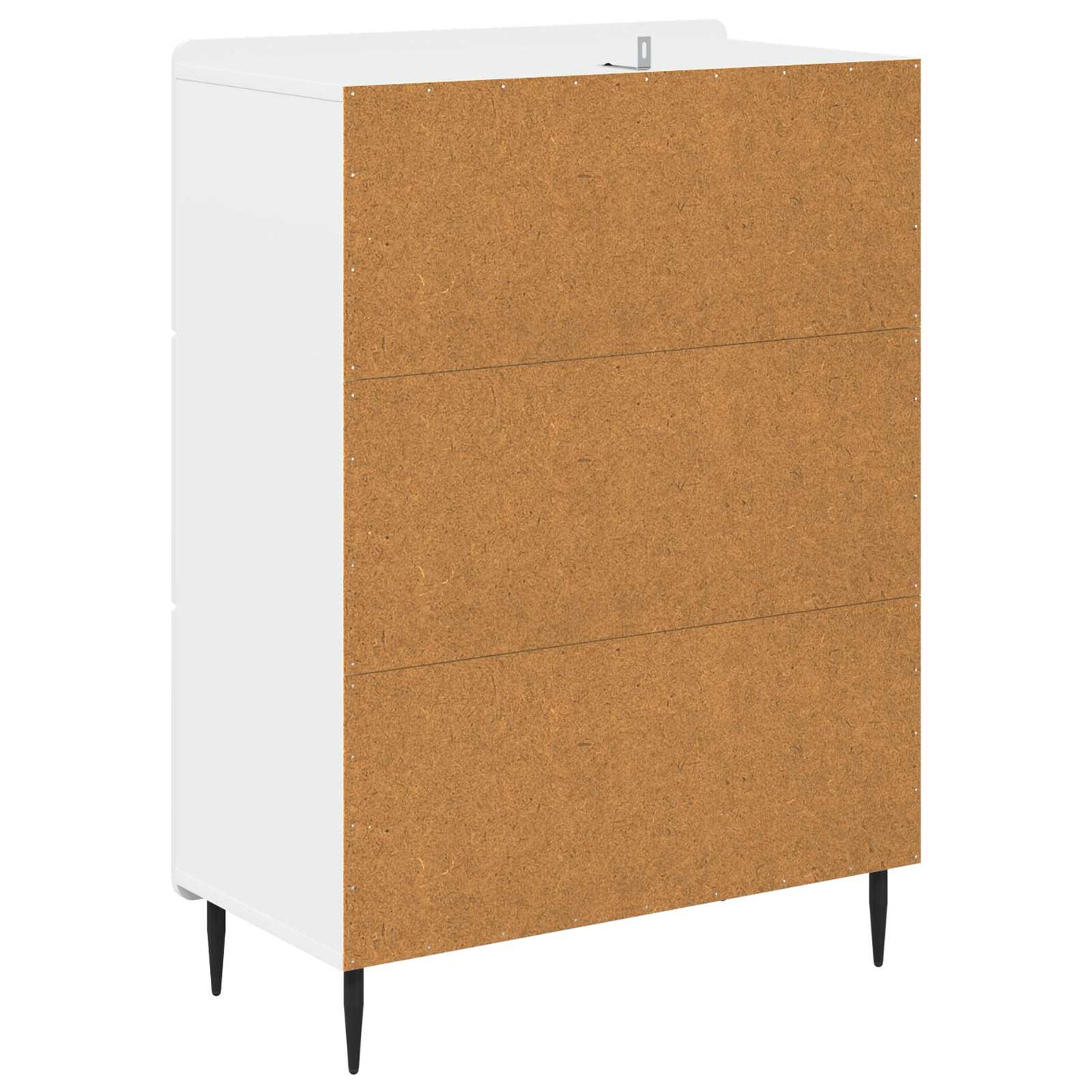 vidaXL Ντουλάπι με Συρτάρια Λευκό 66 x 34,5 x 92 εκ.