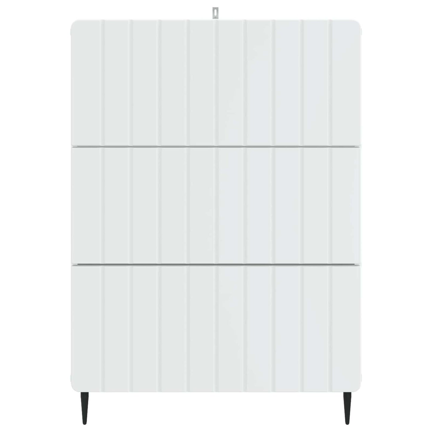 vidaXL Ντουλάπι με Συρτάρια Λευκό 66 x 34,5 x 92 εκ.