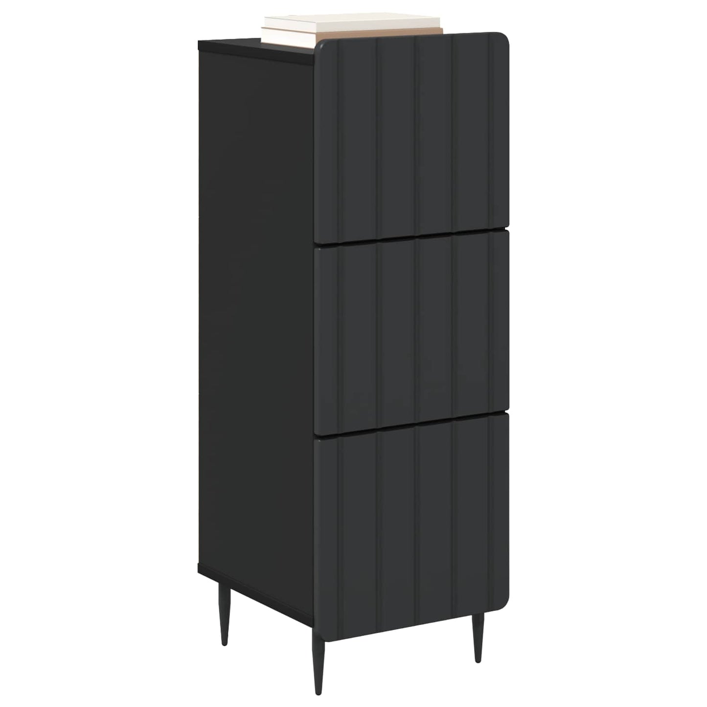 vidaXL Ντουλάπι με Συρτάρια 33 x 34,5 x 92 εκ. Επεξεργασμένο Ξύλο