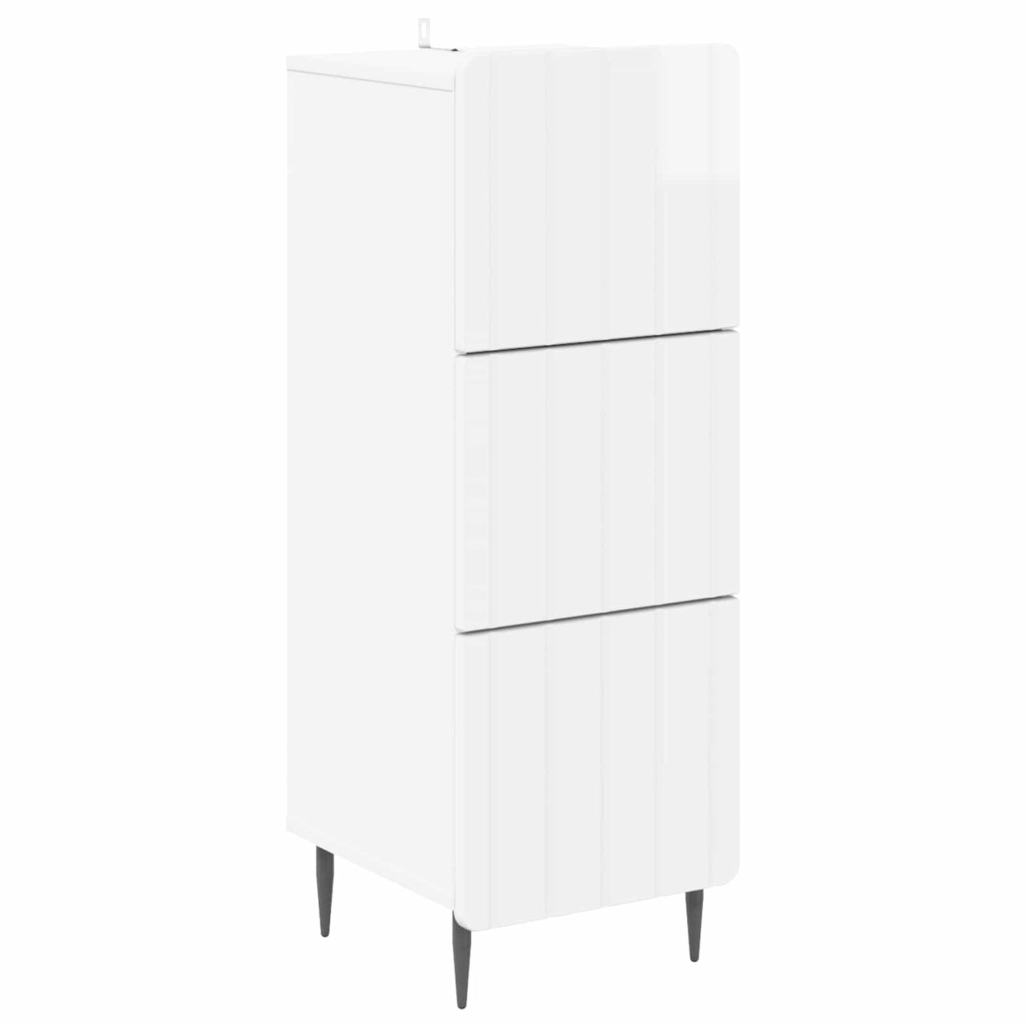 vidaXL Ντουλάπι με Συρτάρια 33 x 34,5 x 92 εκ. Επεξεργασμένο Ξύλο