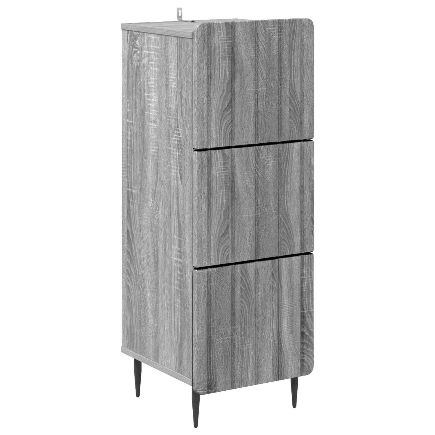 vidaXL Ντουλάπι με Συρτάρια 33 x 34,5 x 92 εκ. Επεξεργασμένο Ξύλο