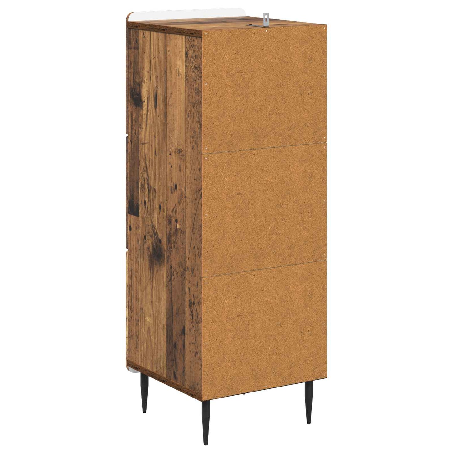 vidaXL Ντουλάπι με Συρτάρια 33 x 34,5 x 92 εκ. Επεξεργασμένο Ξύλο