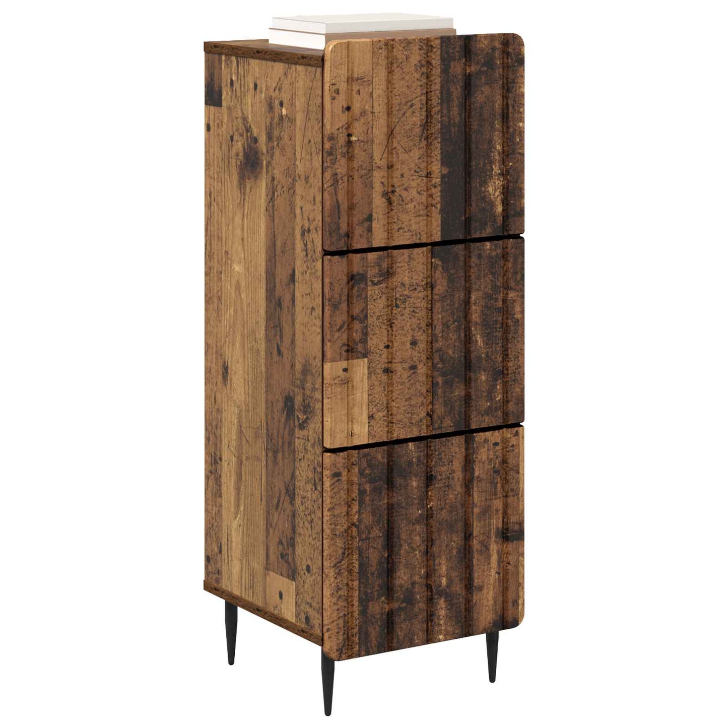 vidaXL Ντουλάπι με Συρτάρια 33 x 34,5 x 92 εκ. Επεξεργασμένο Ξύλο