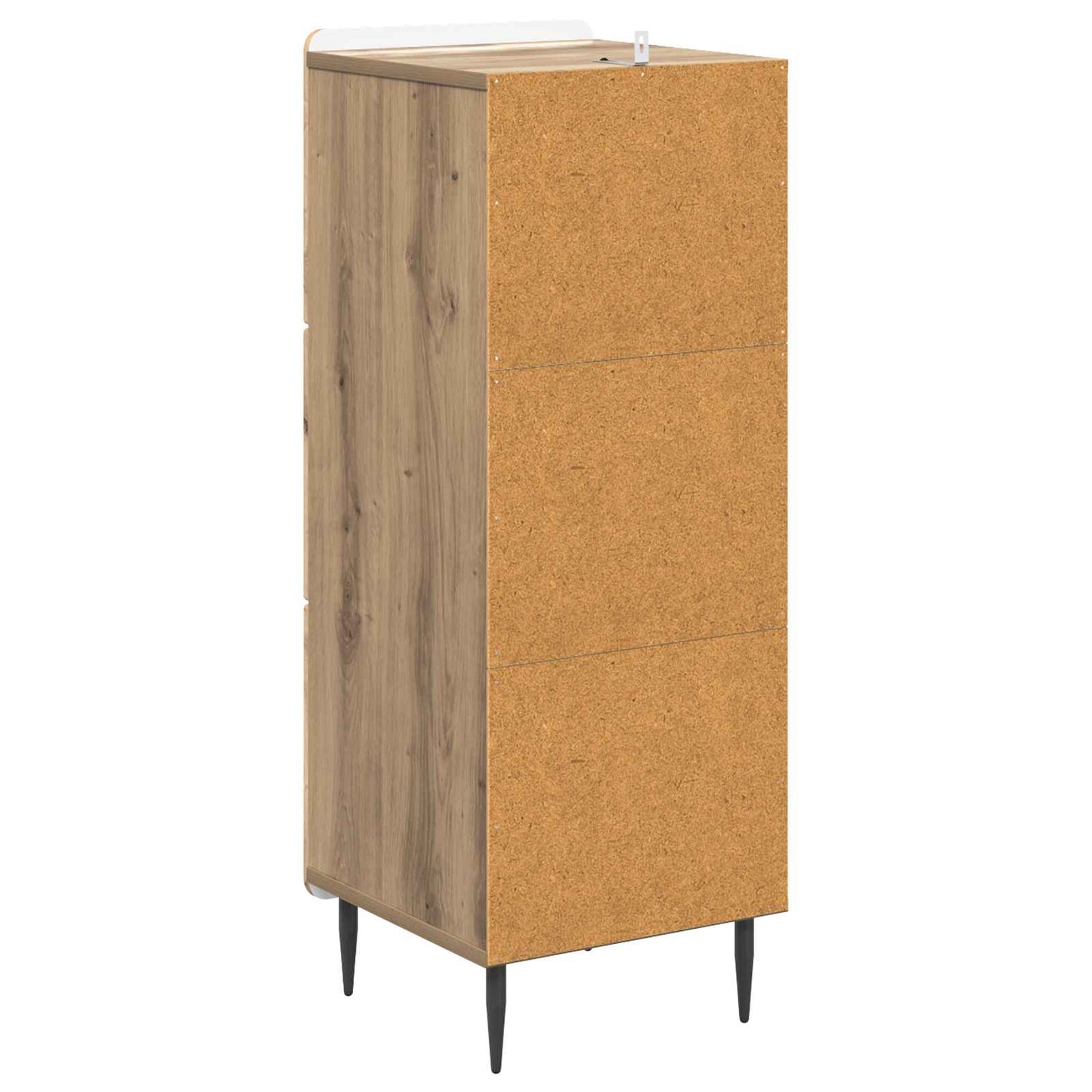 vidaXL Ντουλάπι με Συρτάρια 33 x 34,5 x 92 εκ. Επεξεργασμένο Ξύλο