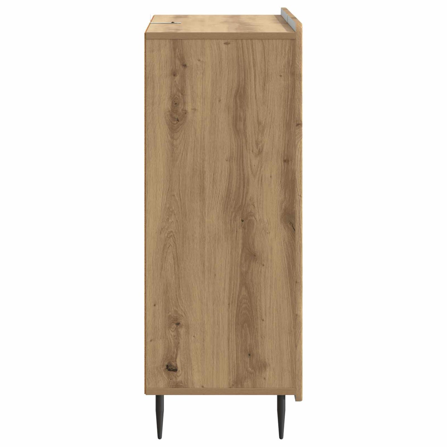 vidaXL Πλαϊνό γραφείο Artisan Δρυς 66 x 34,5 x 91,5 εκ