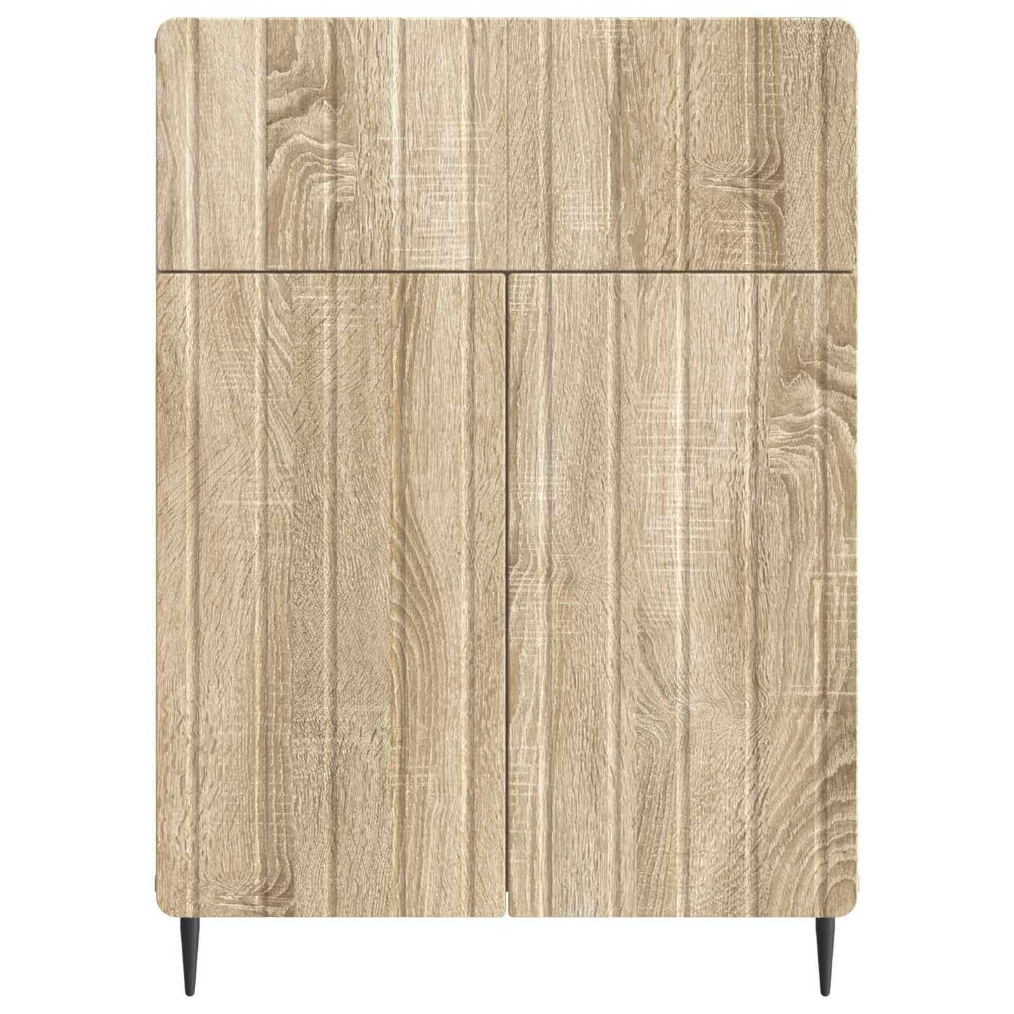vidaXL Πλαϊνό γραφείο με συρτάρι Sonoma Δρυς 66 x 34,5 x 92 εκ.
