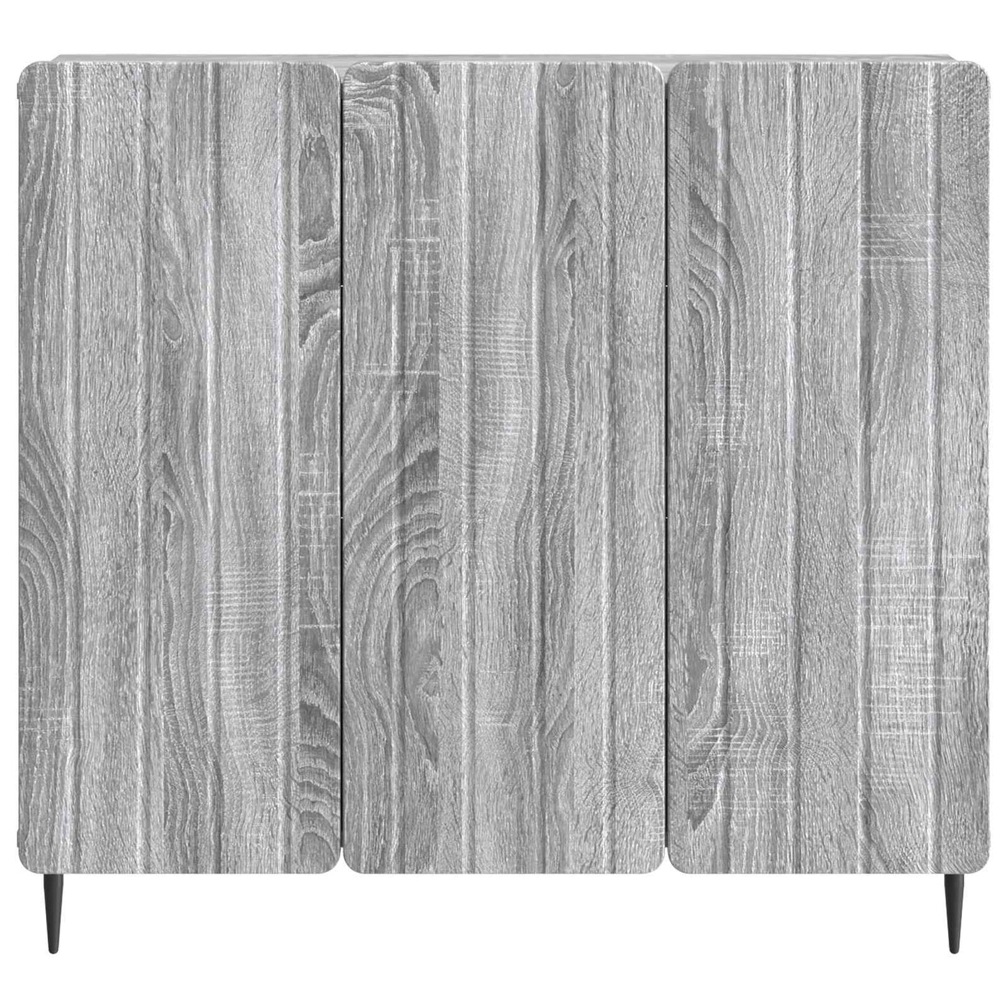 vidaXL Πλαϊνό γραφείο Γκρι Sonoma 89 x 34,5 x 82 εκ.