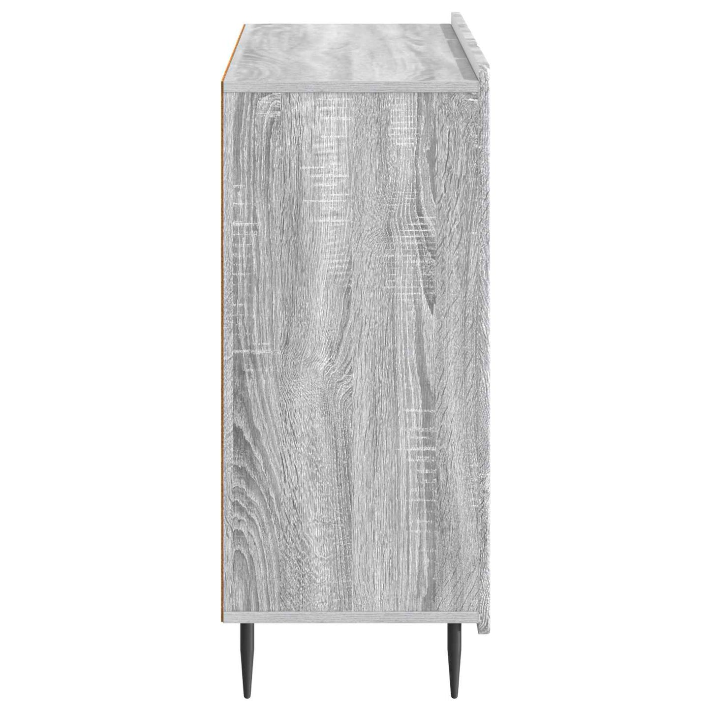vidaXL Πλαϊνό γραφείο Γκρι Sonoma 89 x 34,5 x 82 εκ.