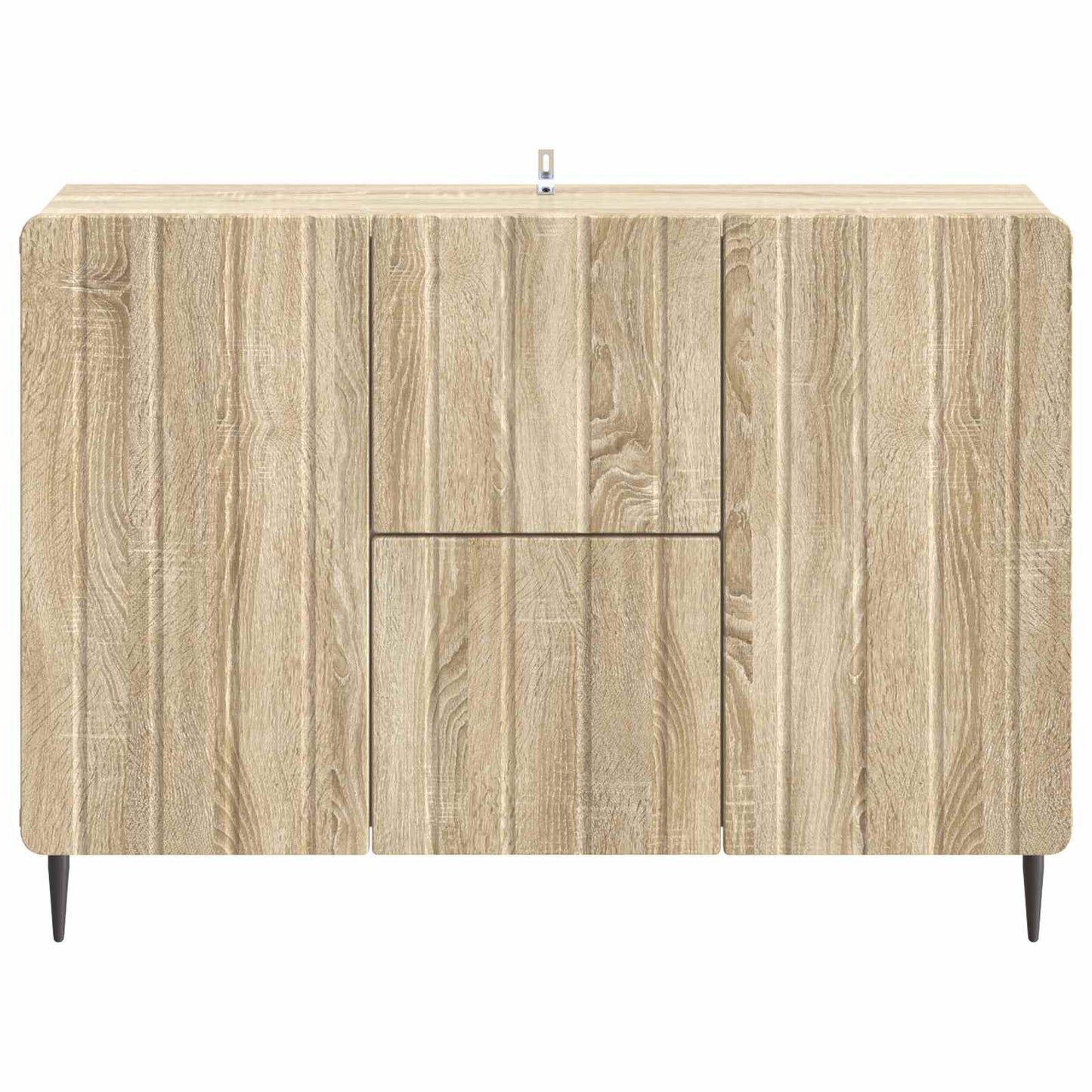 vidaXL Πλαϊνό γραφείο με συρτάρι Sonoma Δρυς 89 x 34,5 x 62 εκ.