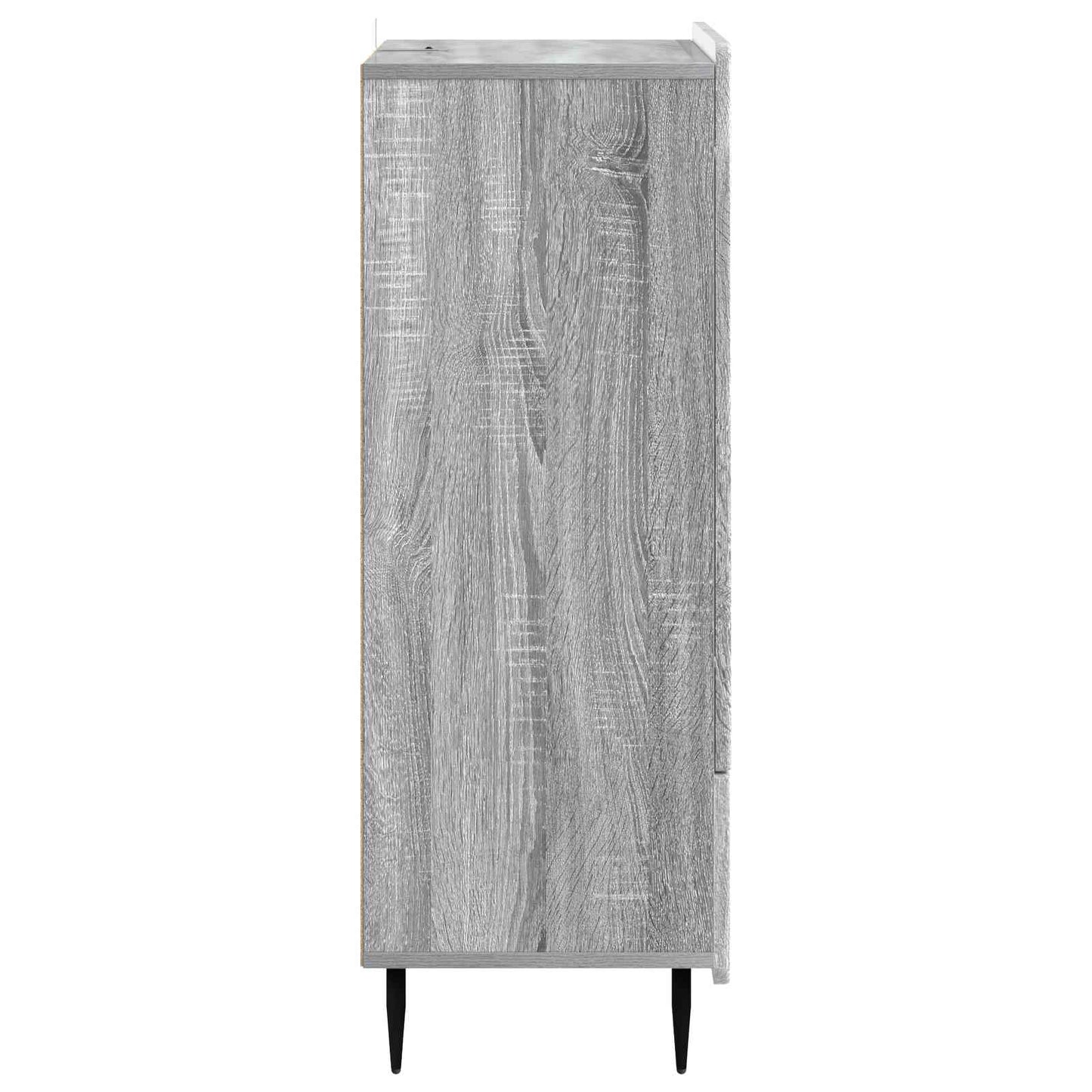 vidaXL Πλαϊνό γραφείο με συρτάρι Γκρι Sonoma 66 x 34,5 x 97 εκ.